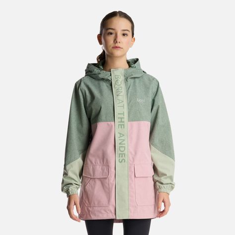 Chaqueta Teen Girl FirePlace B-Dry Jacket Jade Oscuro Lippi-0