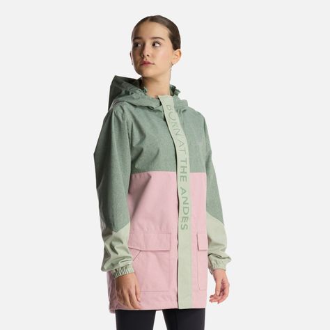 Chaqueta Teen Girl FirePlace B-Dry Jacket Jade Oscuro Lippi-1