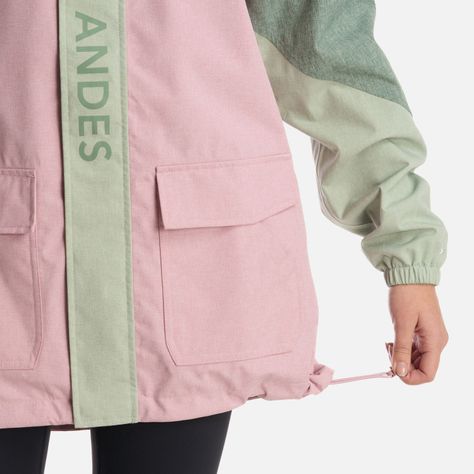 Chaqueta Teen Girl FirePlace B-Dry Jacket Jade Oscuro Lippi-5