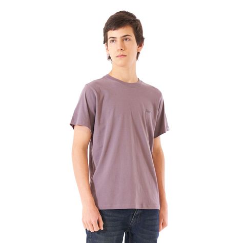 Polera Teen Boy Mountain UV-Stop T-Shirt Malva Lippi-2