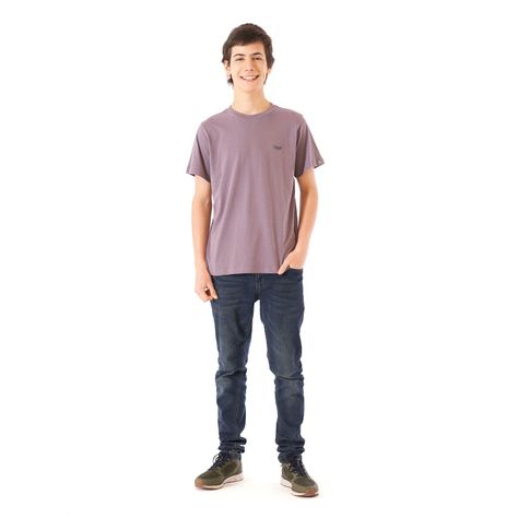 Polera Teen Boy Mountain UV-Stop T-Shirt Malva Lippi-7