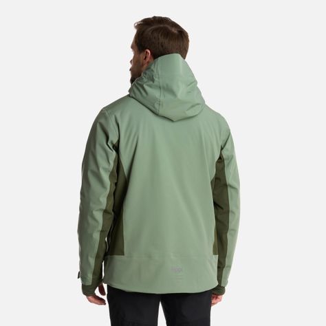Chaqueta Hombre Snow Valley B-Dry Jade Oscuro Lippi I25-2