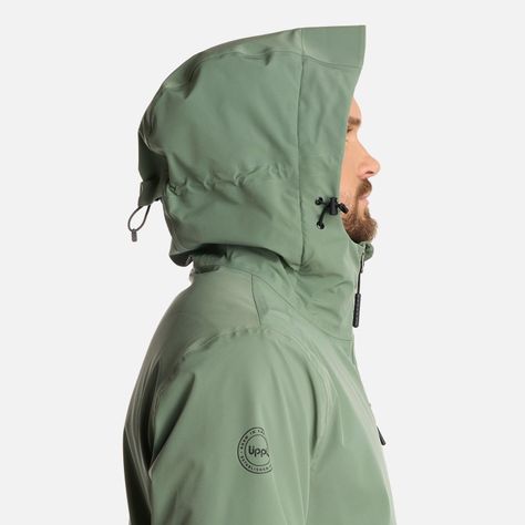 Chaqueta Hombre Snow Valley B-Dry Jade Oscuro Lippi I25-3