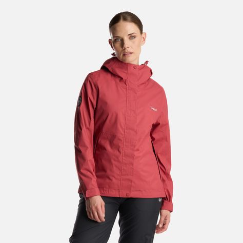 Chaqueta Mujer Blizzard B-Dry Hoody Jacket Rosa Oscuro Lippi-1