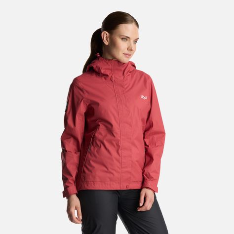 Chaqueta Mujer Blizzard B-Dry Hoody Jacket Rosa Oscuro Lippi-2