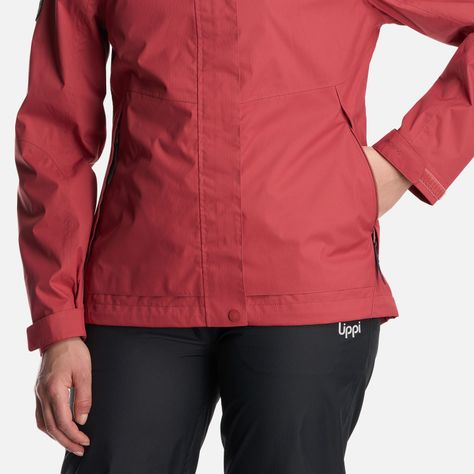 Chaqueta Mujer Blizzard B-Dry Hoody Jacket Rosa Oscuro Lippi-5