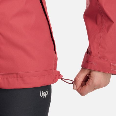 Chaqueta Mujer Blizzard B-Dry Hoody Jacket Rosa Oscuro Lippi-6