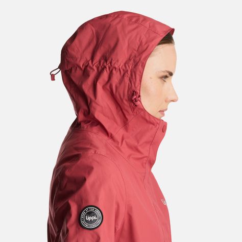 Chaqueta Mujer Blizzard B-Dry Hoody Jacket Rosa Oscuro Lippi-7