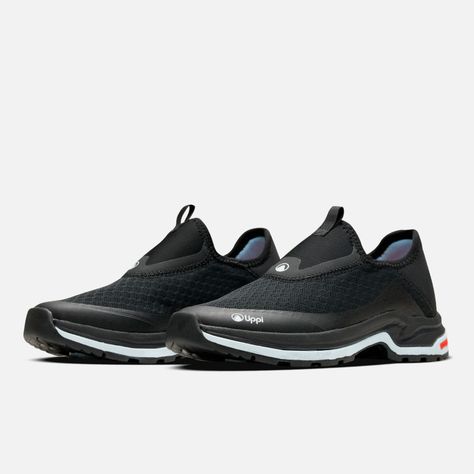 Zapatilla Mujer Panal III Negro Celeste Lippi-1