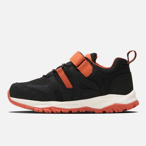 Zapato Niño Tellus Low Kids Negro / Naranjo Lippi I25-1