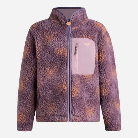 Polar Niña Glaciar Sherpa-pro Jacket Print Malva Lippi I25-6
