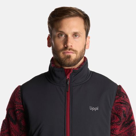 Chaqueta Hombre Glaciar Sherpa-Pro Jacket Print Burdeo Lippi-5