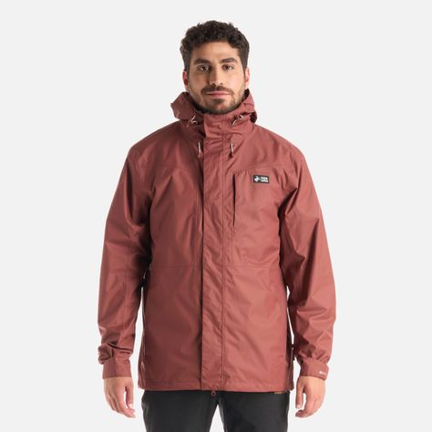 Chaqueta Hombre Corteza Vino Haka Honu I25-1