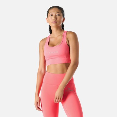 Peto Mujer Built To Move Medium Support Bra Coral Vulcano-0