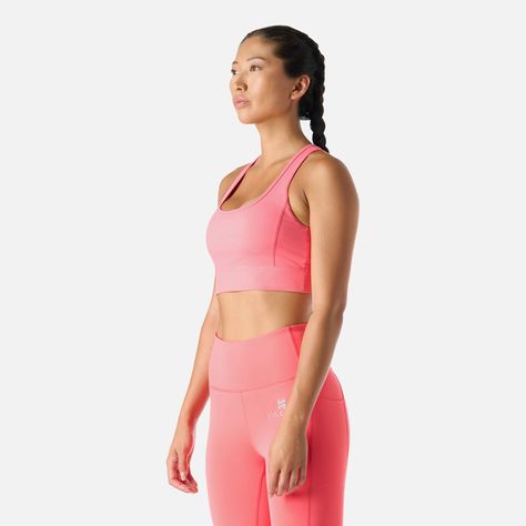 Peto Mujer Built To Move Medium Support Bra Coral Vulcano-1
