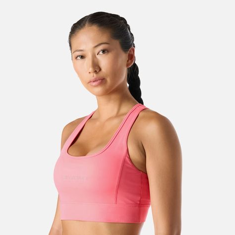 Peto Mujer Built To Move Medium Support Bra Coral Vulcano-4
