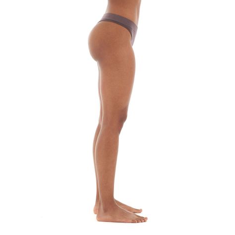 Ropa Interior Mujer Pack Skintec Sport Thong Malva y Taupe Lippi-3