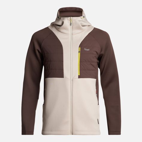 Chaqueta Hombre ColdMove WindBreaker SteamPro Hoody Jacket Cafe Oscuro Lippi I24-0