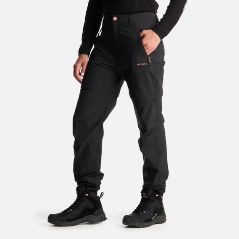 Pantalon Mujer Desmontalo Negro Haka Honu I24-2