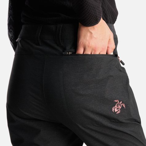 Pantalon Mujer Desmontalo Negro Haka Honu I24-8