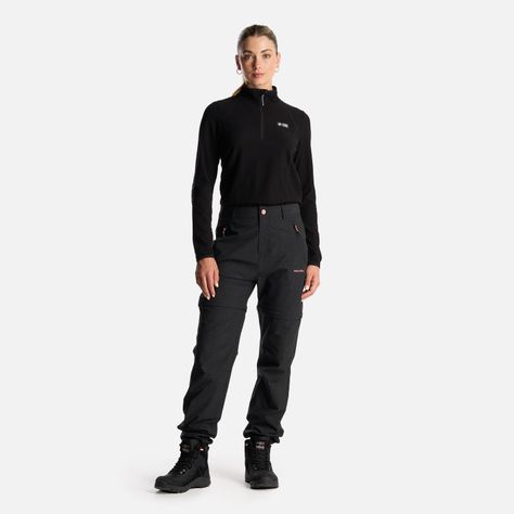 Pantalon Mujer Desmontalo Negro Haka Honu I24-9