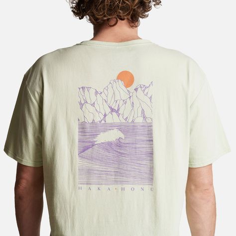 Polera Hombre Marejada Verde Agua Haka Honu-4