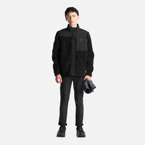 Chaqueta Teen Boy Glaciar Sherpa-Pro Jacket Negro Lippi-6