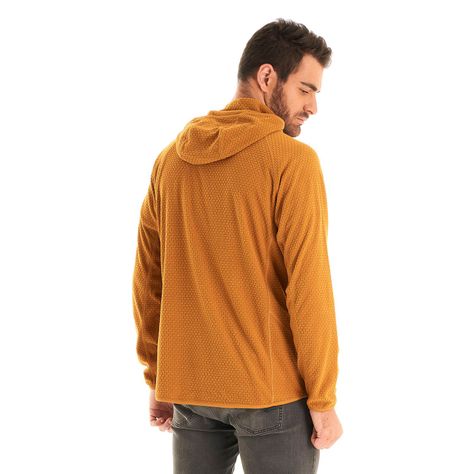 Poleron Hombre Jacaranda Nano-F 14 Zip Hoody Mostaza Lippi-4