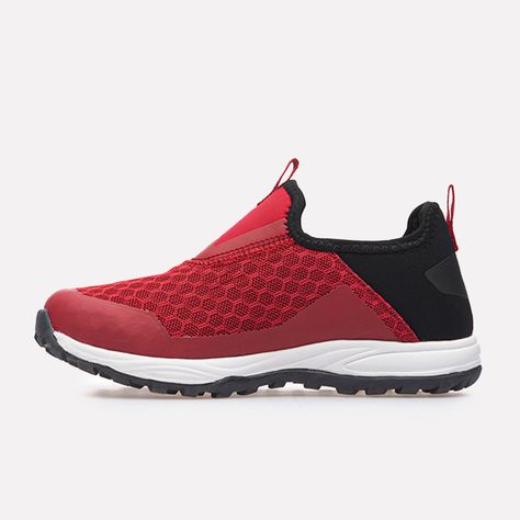Zapatilla Niño Panal Kids Rojo Negro Lippi-1