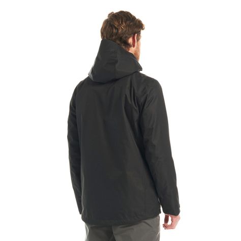Chaqueta Hombre Tres Cruces Fusion-3 Hoody Jacket Negro/ Negro Lippi-4