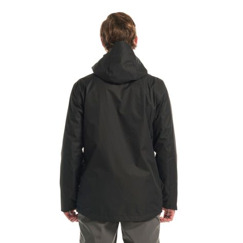 Chaqueta Hombre Tres Cruces Fusion-3 Hoody Jacket Negro/ Negro Lippi-5