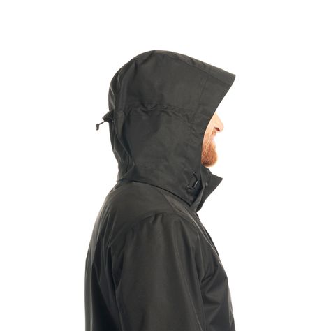 Chaqueta Hombre Tres Cruces Fusion-3 Hoody Jacket Negro/ Negro Lippi-8