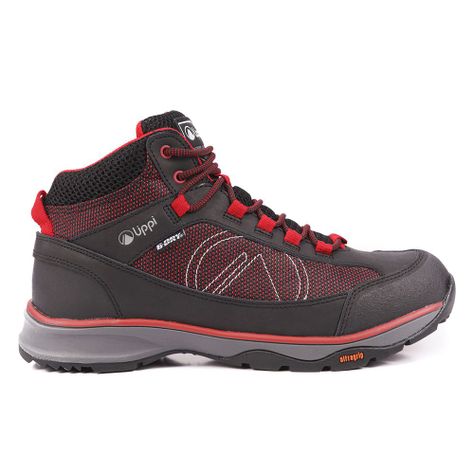 Botín Hombre Slate B-Dry Negro Rojo Lippi-0