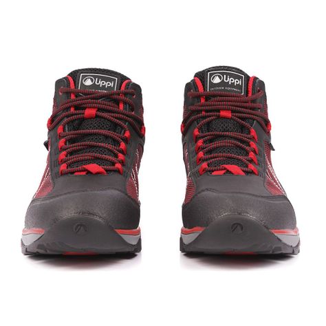 Botín Hombre Slate B-Dry Negro Rojo Lippi-1