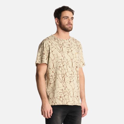 Polera Hombre Bi-Curioso Print Arena Haka Honu-2