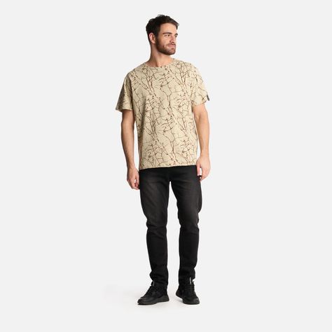 Polera Hombre Bi-Curioso Print Arena Haka Honu-5