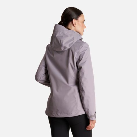 Chaqueta Mujer Tres Cruces Fusion-3 Hoody Jacket Malva/Gris Medio Lippi-3