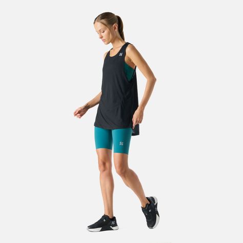 Polera Mujer Tempo Tank Top Negro Vulcano-6