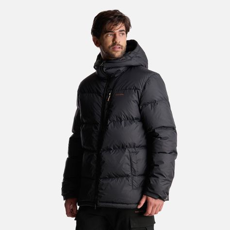 Chaqueta Hombre Campo Base Negro Haka Honu-1