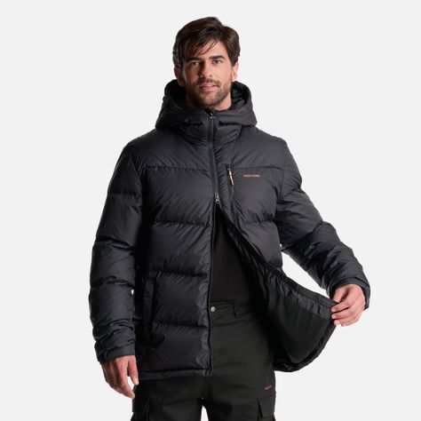 Chaqueta Hombre Campo Base Negro Haka Honu-7