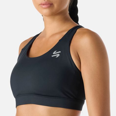 Peto Mujer Built To Move High Support Bra Negro Vulcano-4