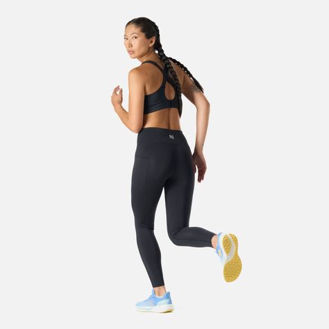 Peto Mujer Built To Move High Support Bra Negro Vulcano-6