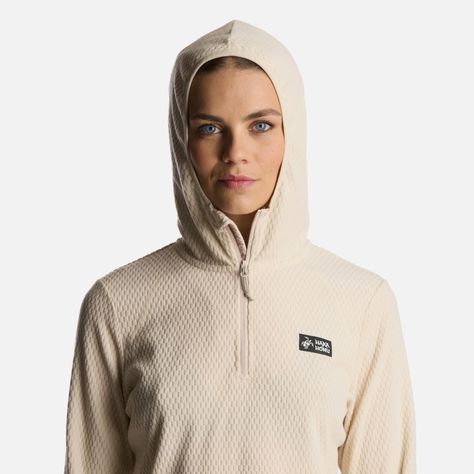 Poleron Mujer Taina Nui Beige Haka Honu-3