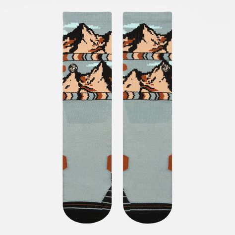 Calcetines Hombre Sendero Verde Claro Haka Honu I25-1