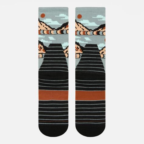 Calcetines Hombre Sendero Verde Claro Haka Honu I25-2