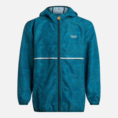Chaqueta Niño Nightfall WindBreaker Hoody Petroleo Lippi-6