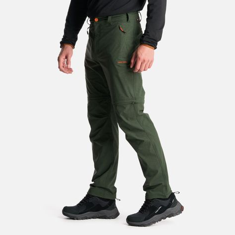 Pantalon Hombre Desmontalo Verde Militar Haka Honu I24-1