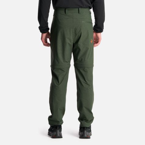 Pantalon Hombre Desmontalo Verde Militar Haka Honu I24-3