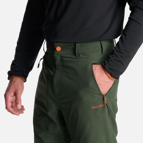 Pantalon Hombre Desmontalo Verde Militar Haka Honu I24-4
