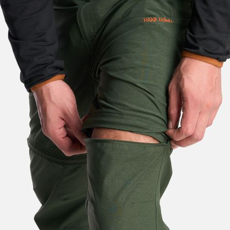 Pantalon Hombre Desmontalo Verde Militar Haka Honu I24-5